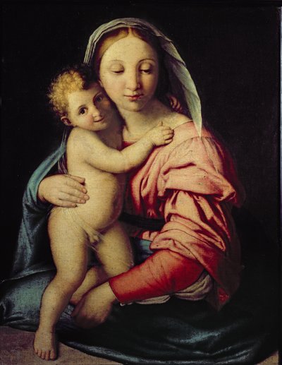 Madonna und Kind von Il Sassoferrato